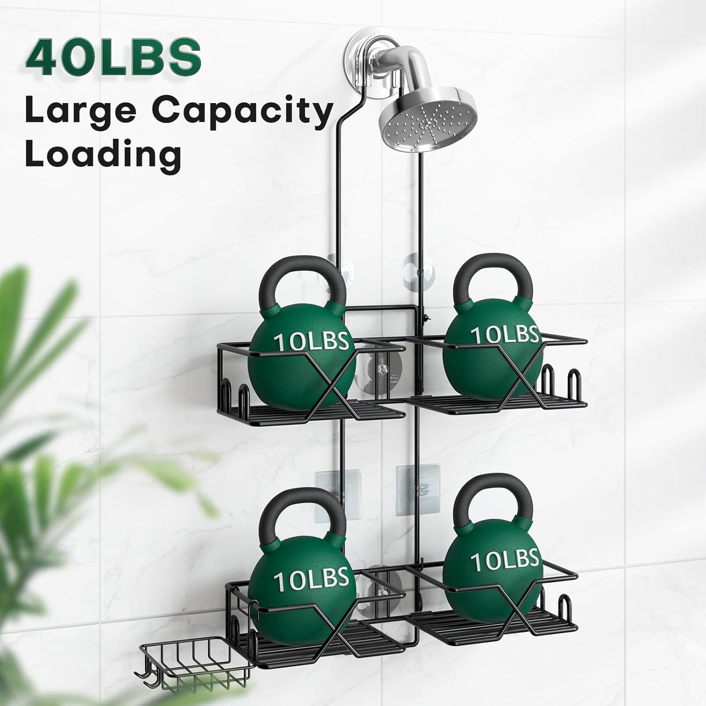 Elevate™ Adjustable Shower Caddy