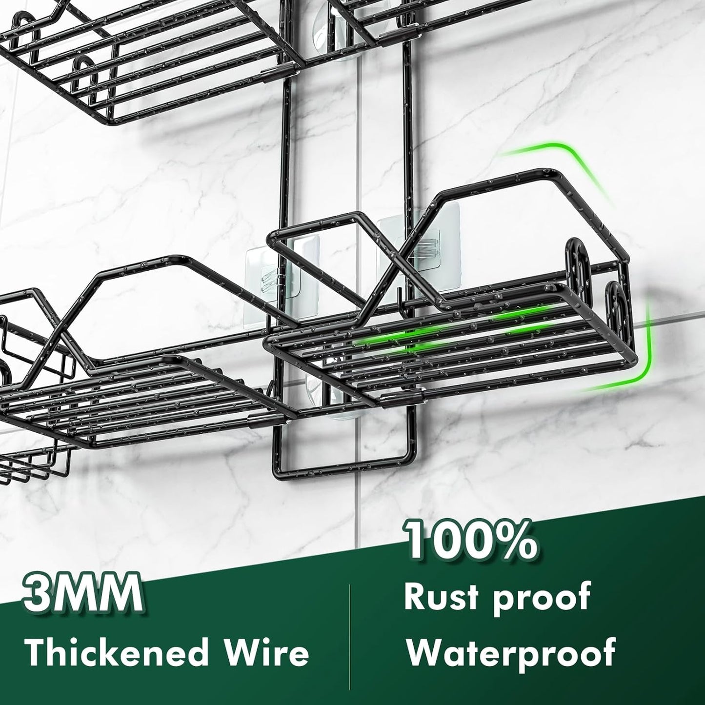 Elevate™ Adjustable Shower Caddy